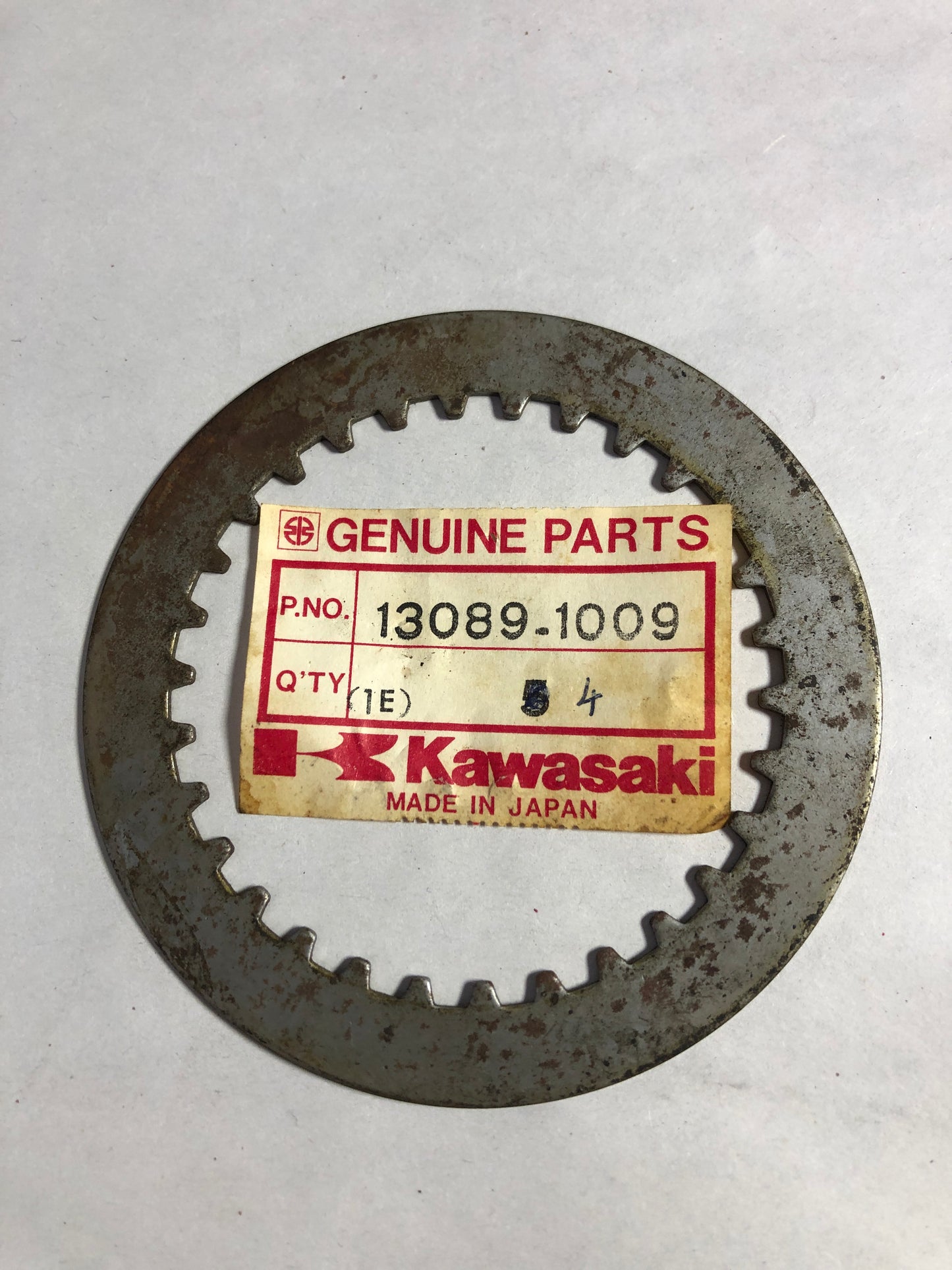 KAWASAKI-KH125M5-PLATE-CLUTCH,STEEL (NAS)