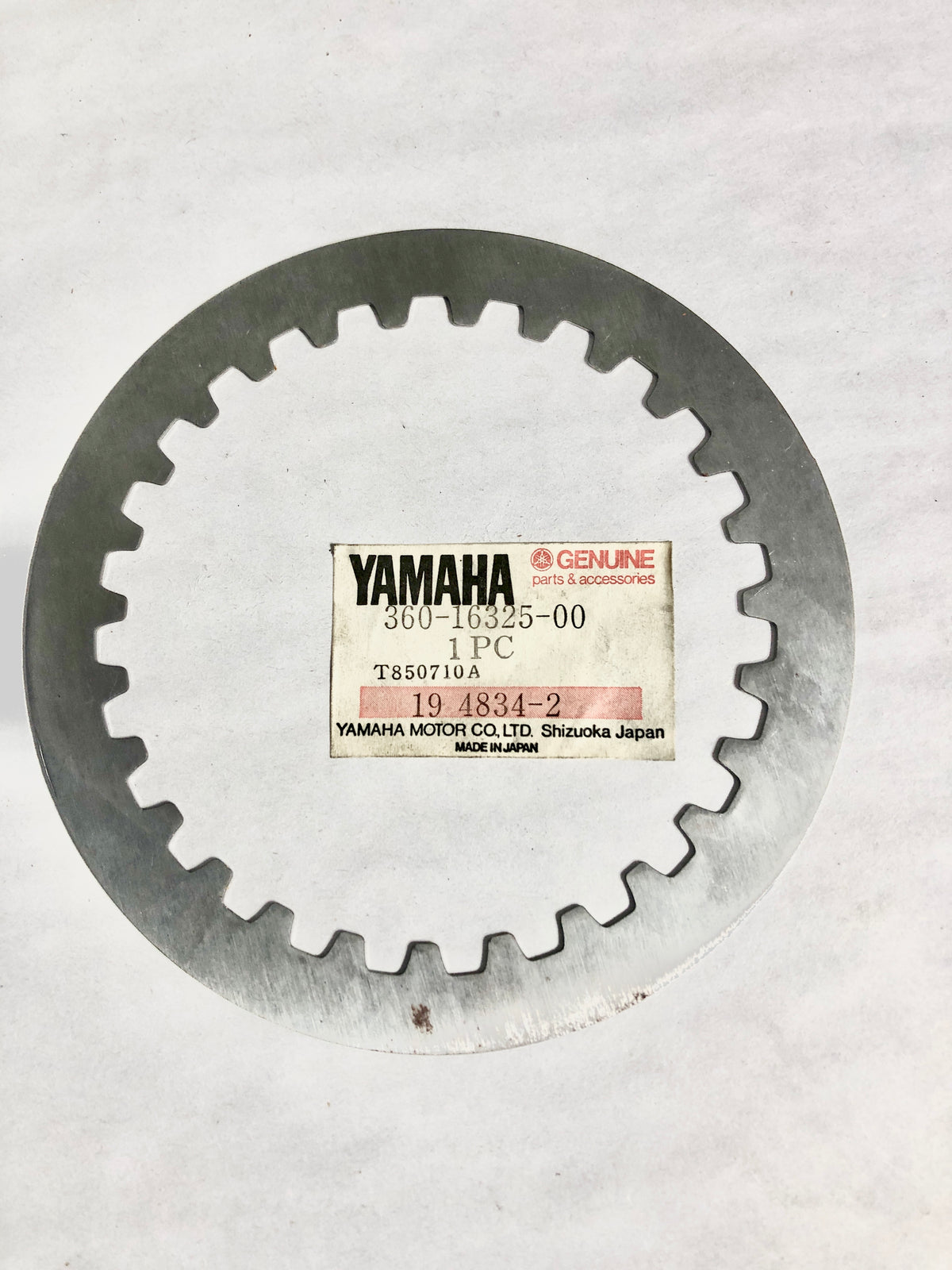 YAMAHA-XT600E-PLATE, CLUTCH