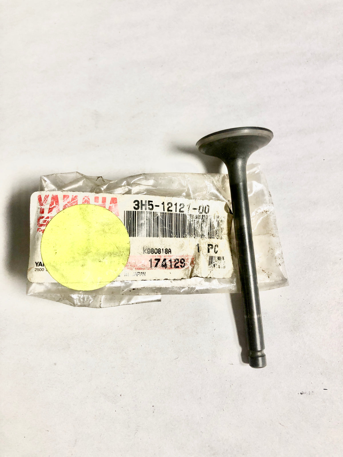 YAMAHA-XS1100S-VALVE, EXHAUST
