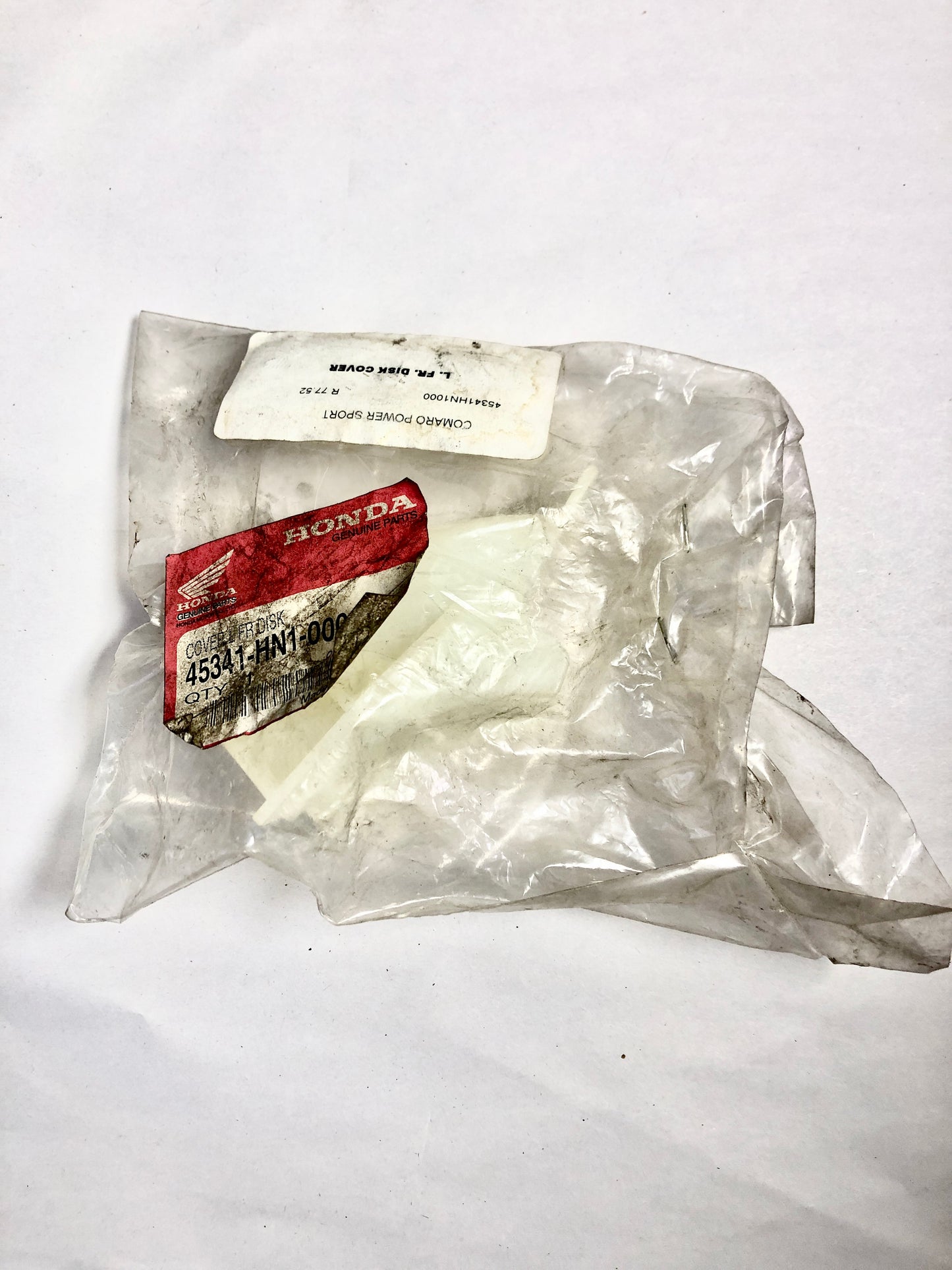 HONDA-TRX400EX-COVER,L FR DISK