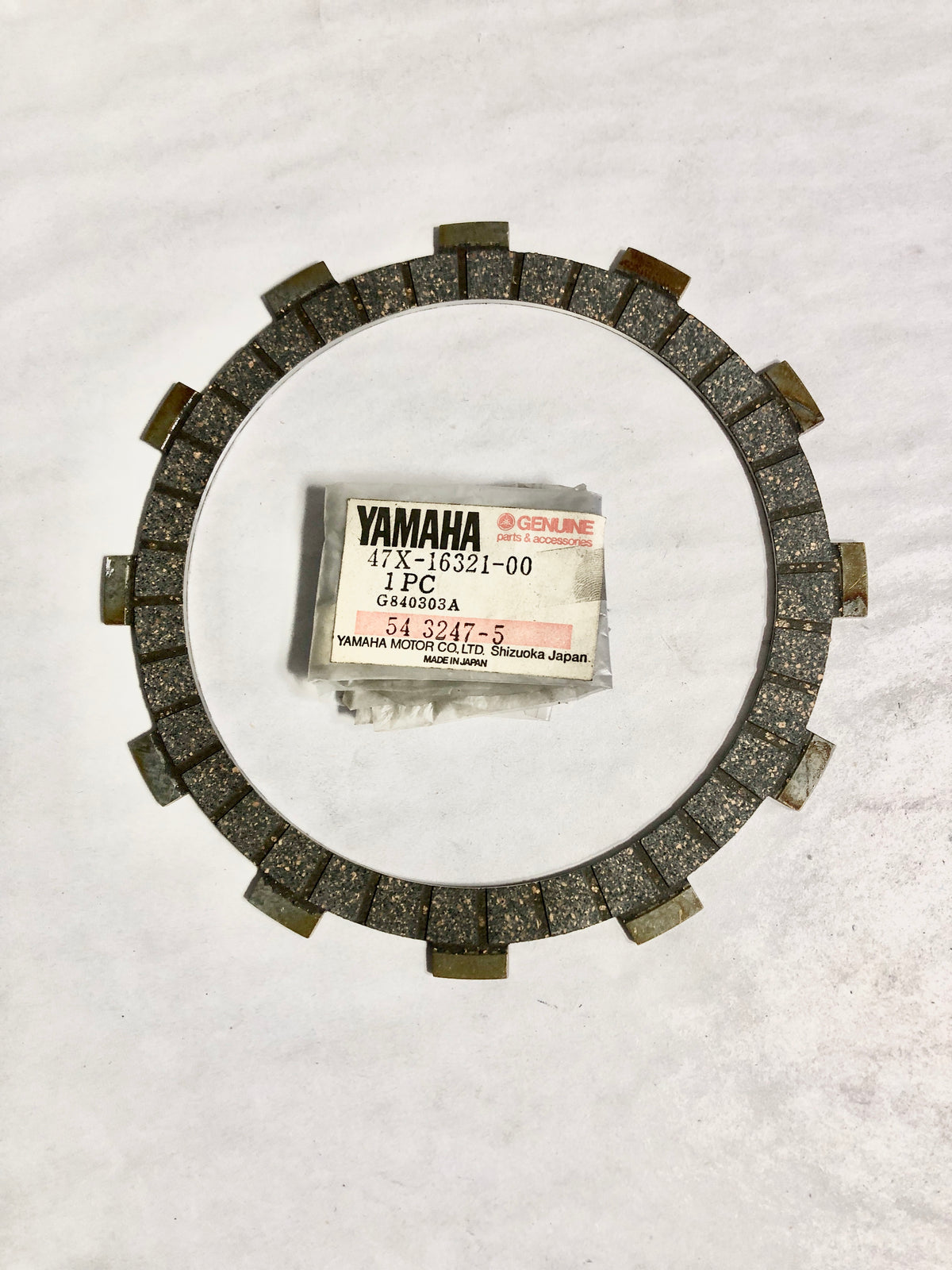 YAMAHA-RD500LC-PLATE, FRICTION (NAS)