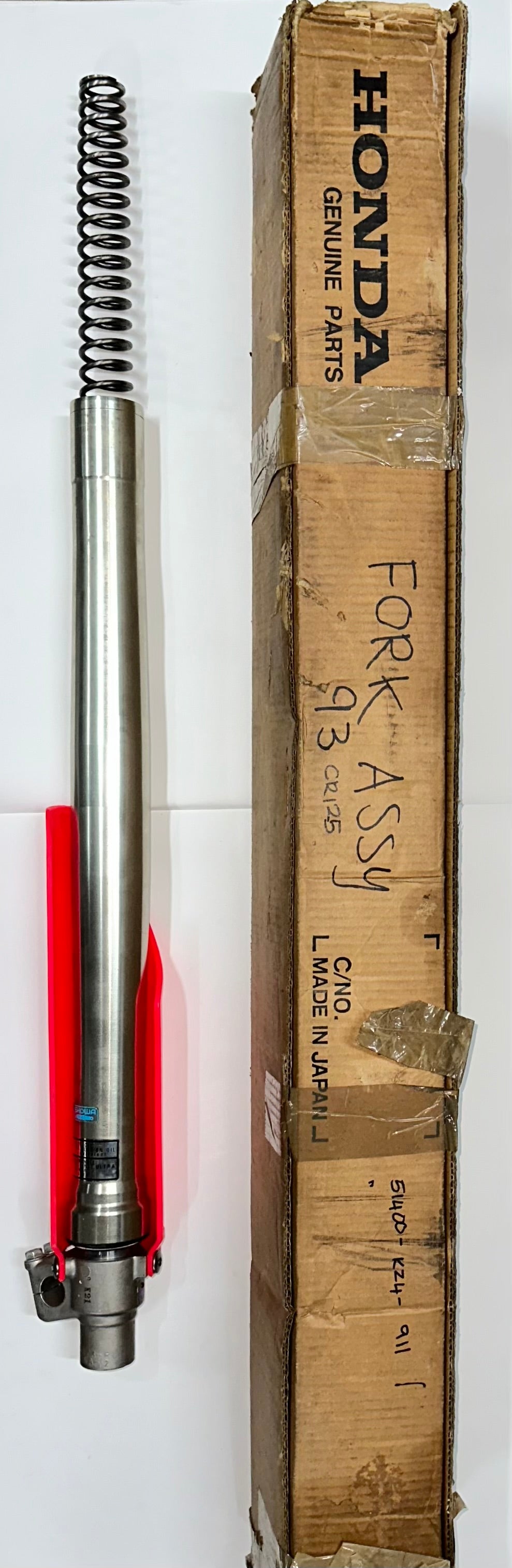 HONDA -RIGHT FROK ASSY (INTERNALS MISSING ) CR125 1993