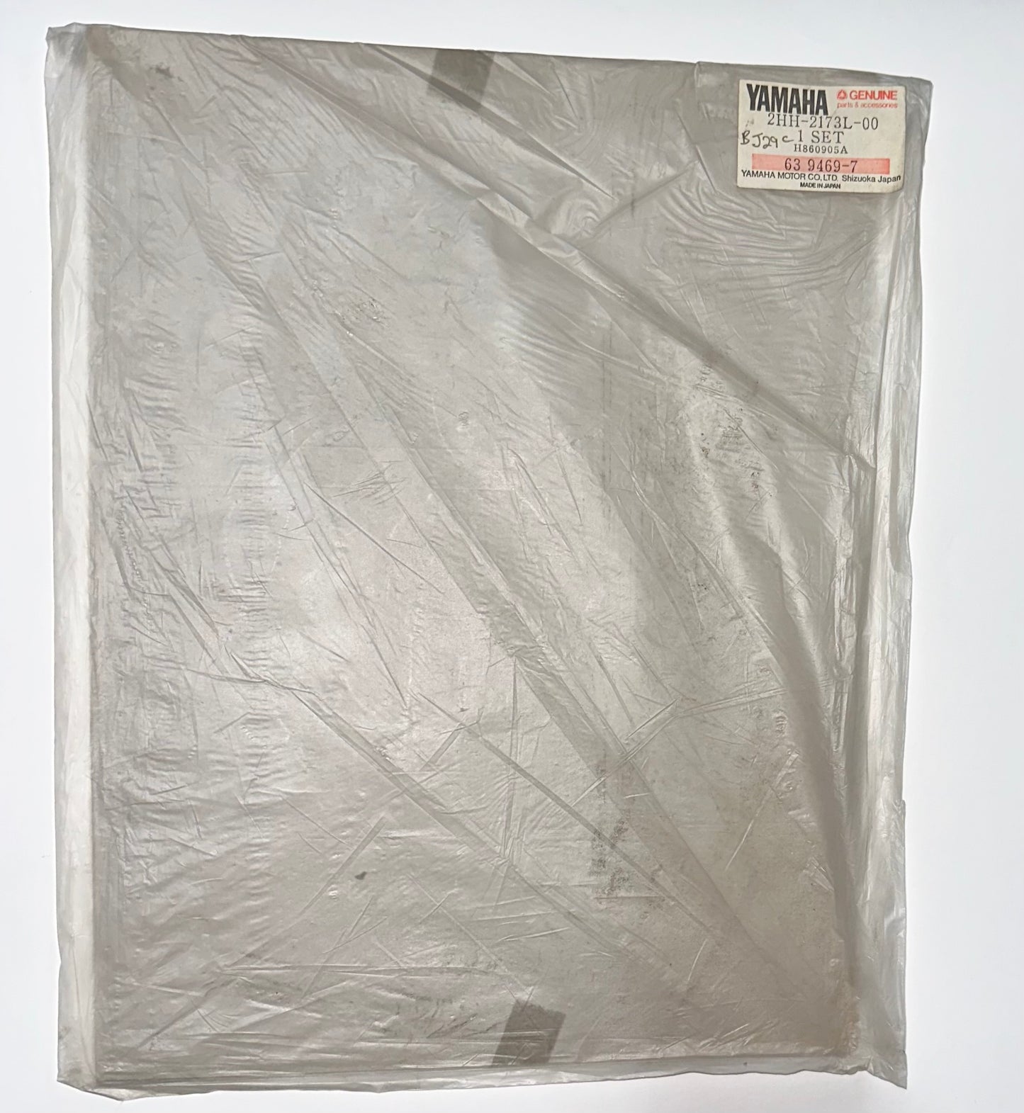 Copy of YAMAHA - DECAL YZ125. YZ250, YZ490 1987