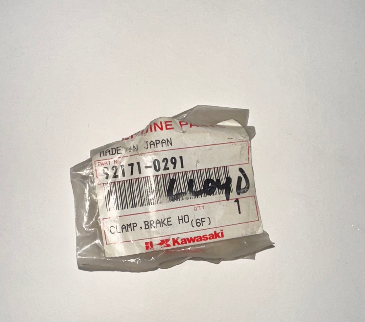 KAWASAKI - BRAKE HOSE CLAMP, INSI - KX125 2004-2008