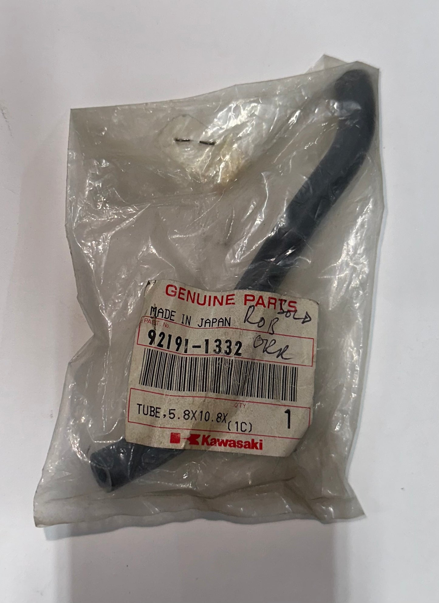 KAWASAKI - TUBE,5.3X10.5X160 KX250-L1 1999