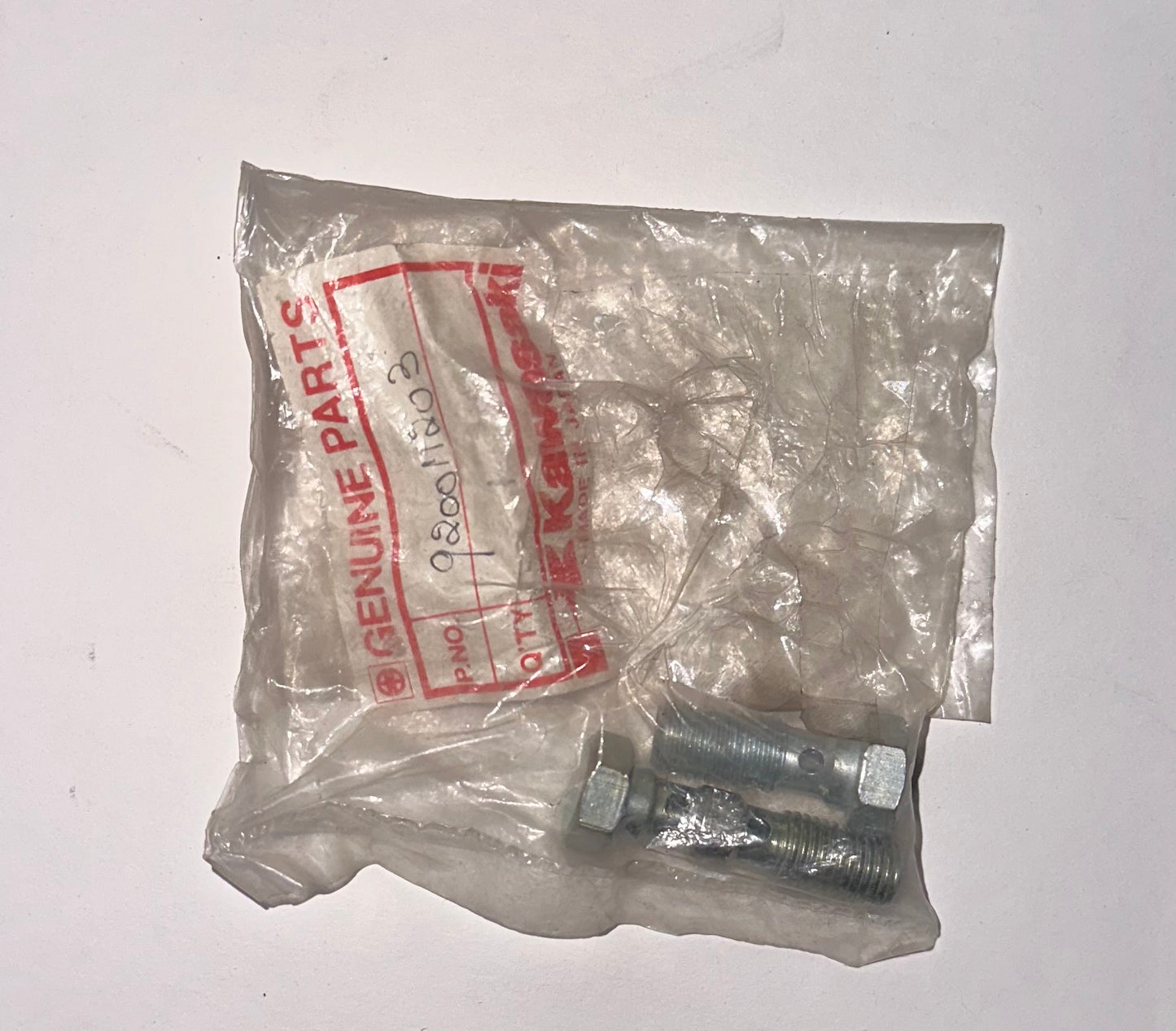 KAWASAKI - OIL BOLT KZ1000 1987-1989