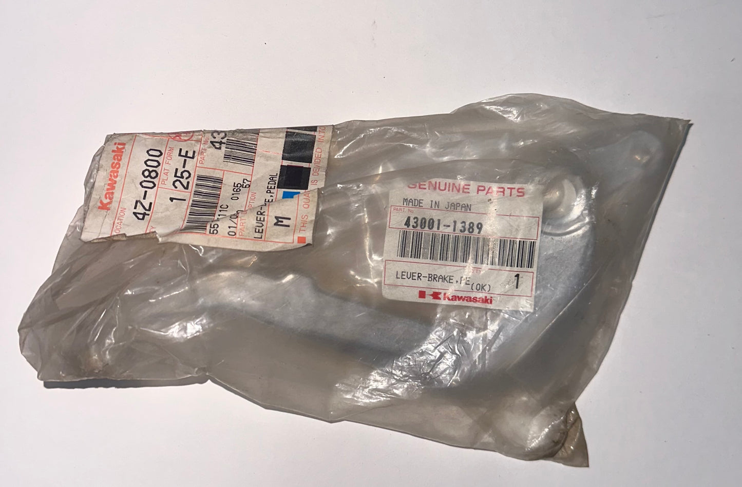 KAWASAKI - PEDAL , LEVER-BRAKE KX100-C1 1998