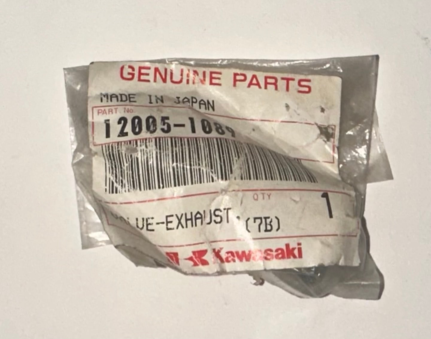 KAWASAKI - EXHAUST VALVE KX125 1987