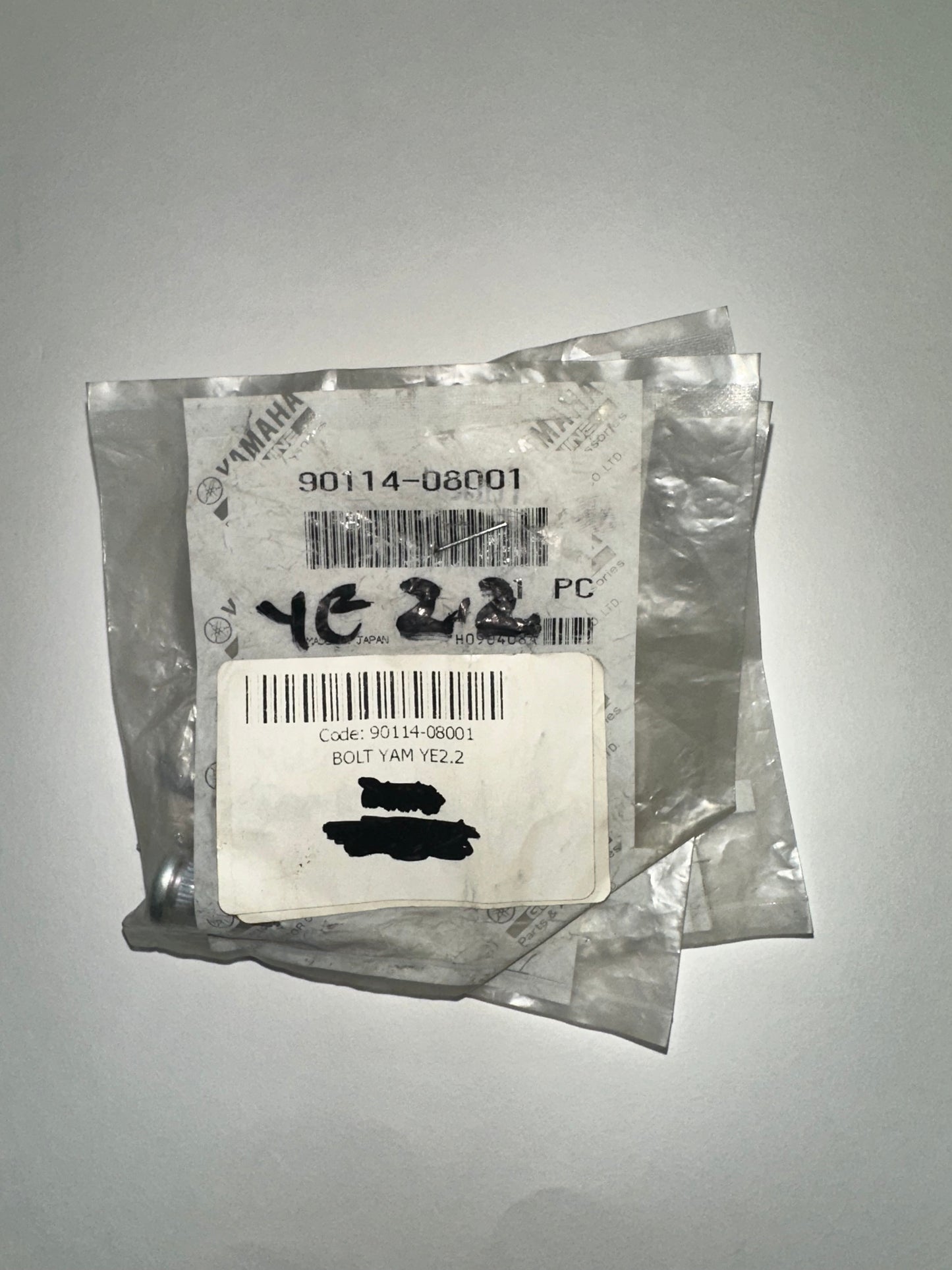 YAMAHA- SERRATION BOLT YFM80 1998-2003