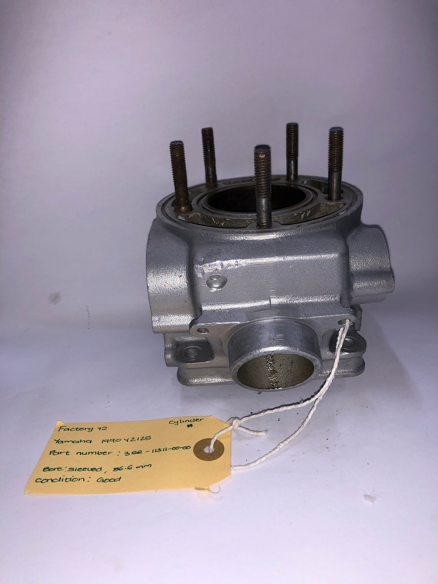 YAMAHA YZ125 1990 CYLINDER