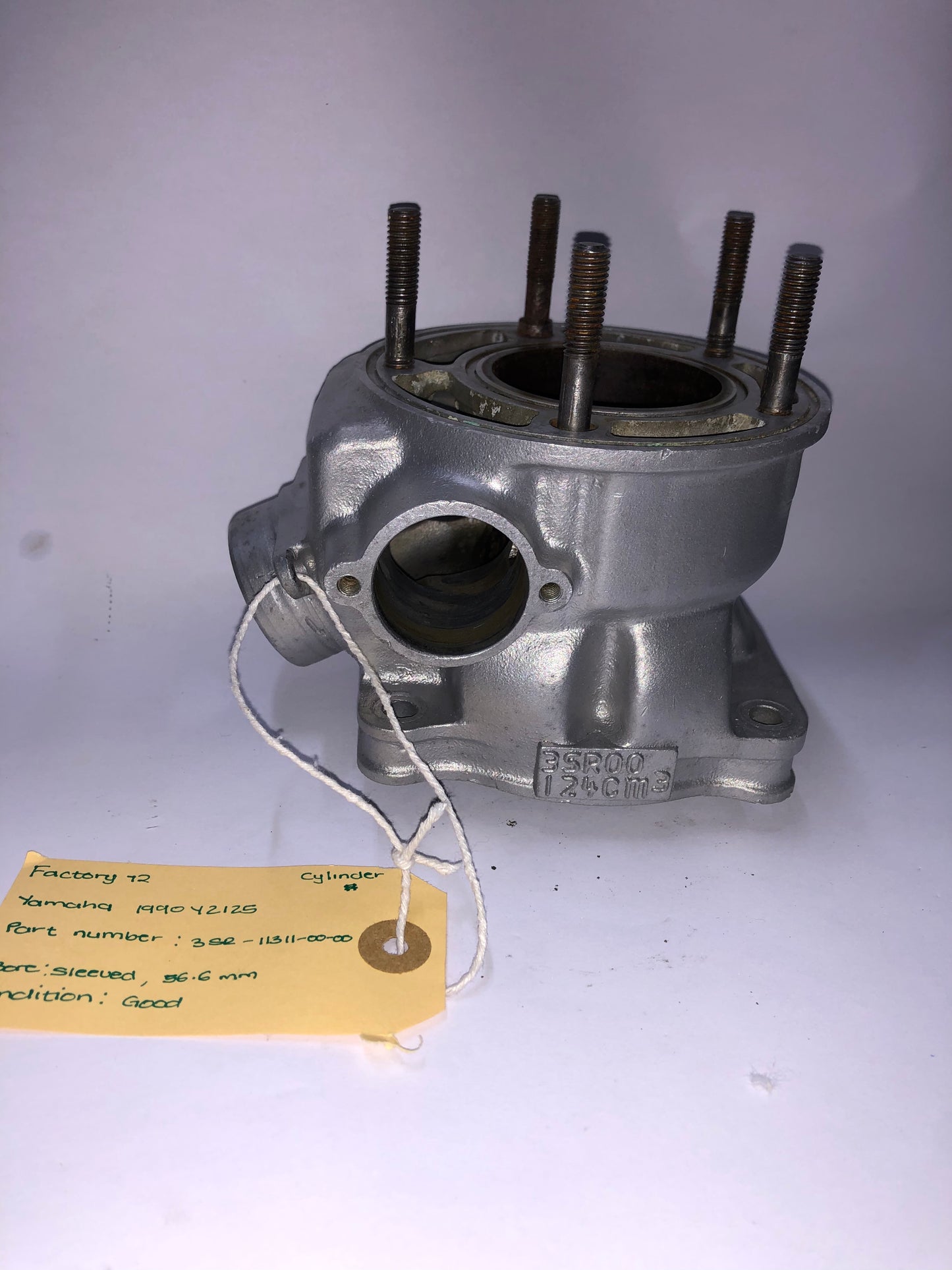 YAMAHA YZ125 1990 CYLINDER