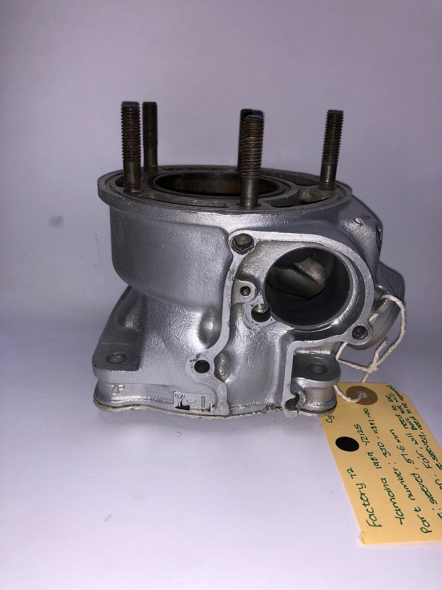 YAMAHA YZ125 1989 CYLINDER