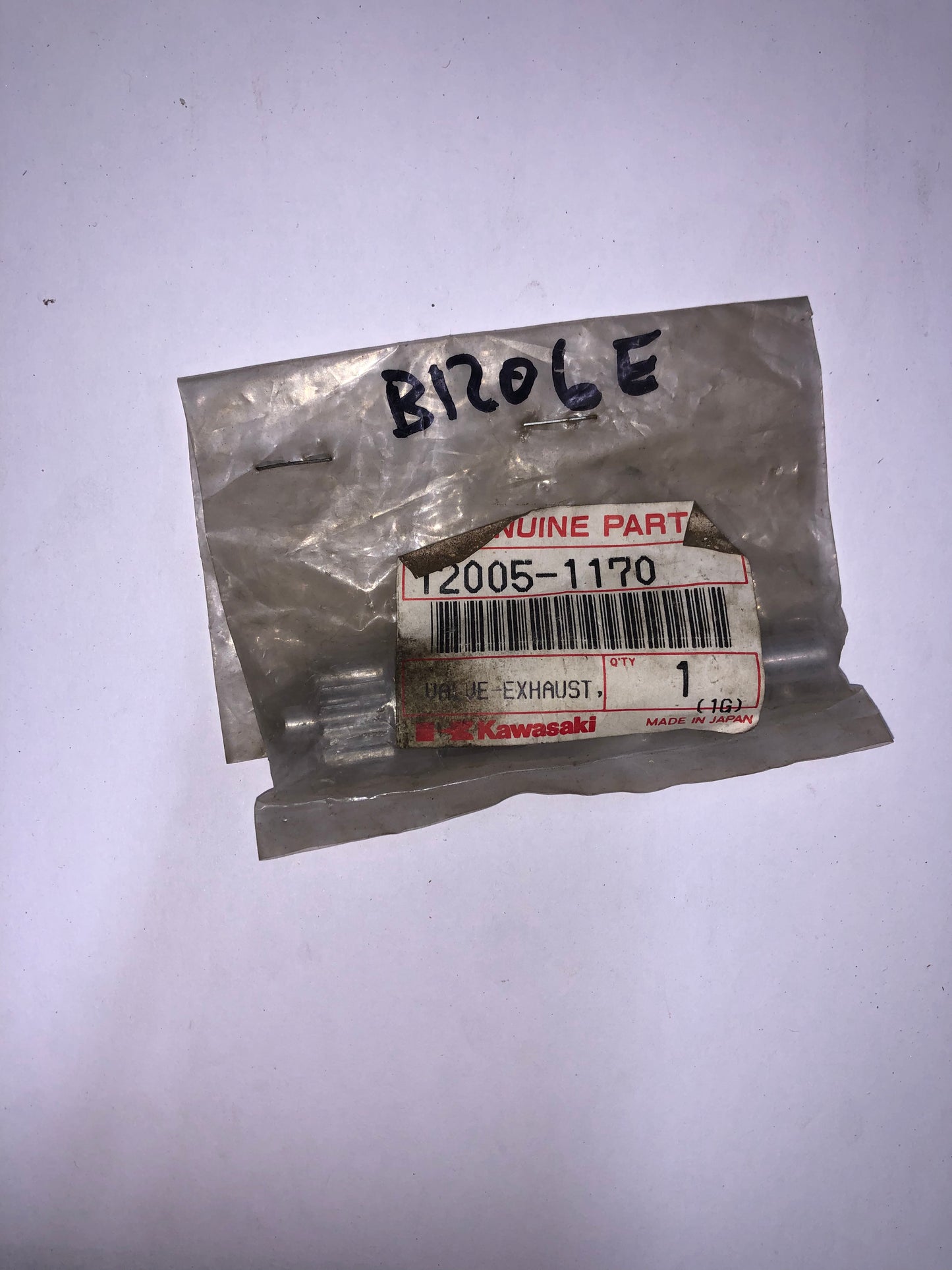 KAWASAKI - EXHAUST VALVE RH - KX125 1992