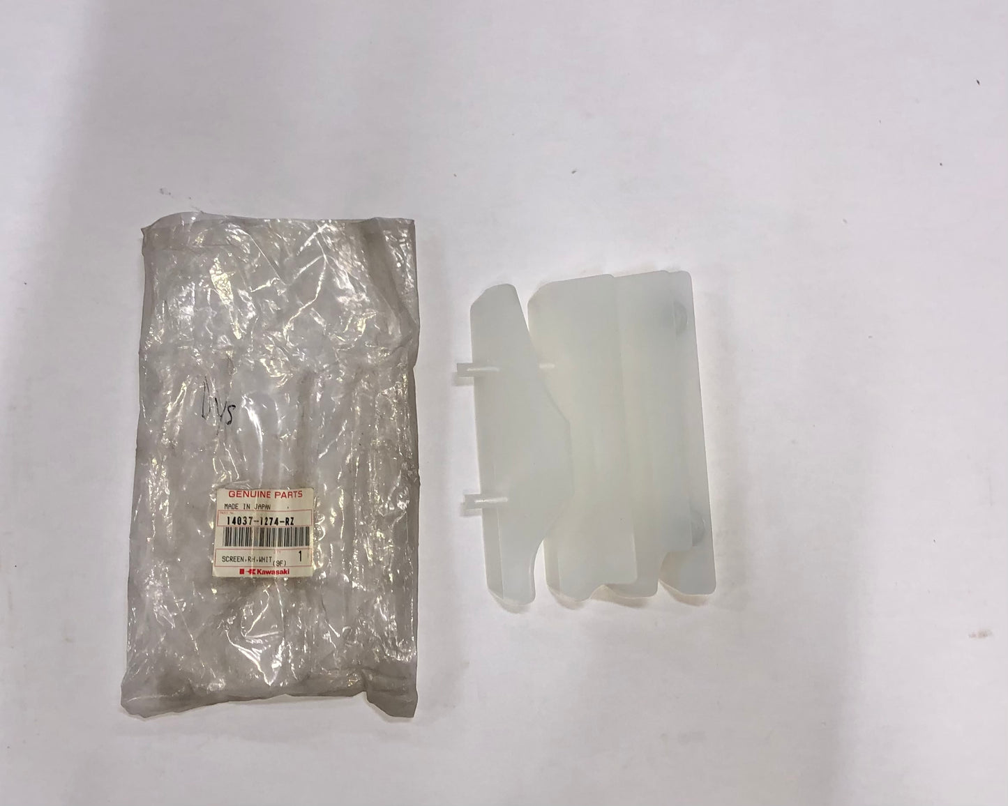 KAWASAKI - SCREEN, WHITE R.H - KX60 2001-2003, KX65 2000-2005, KLX300 1997-2005