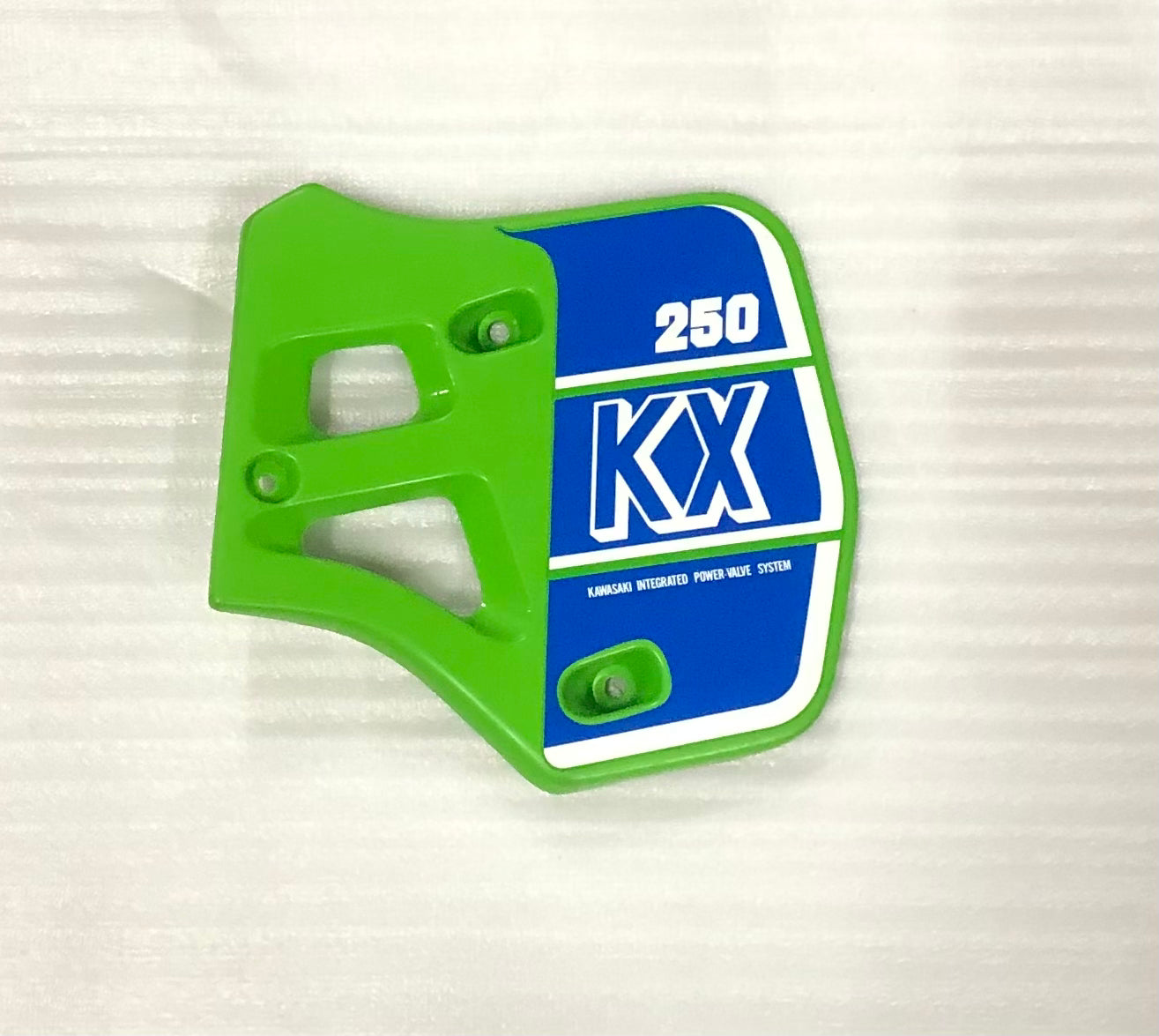 KAWASAKI - RADIATOR SHROUD KX250 1989 (49089-5073-6w)