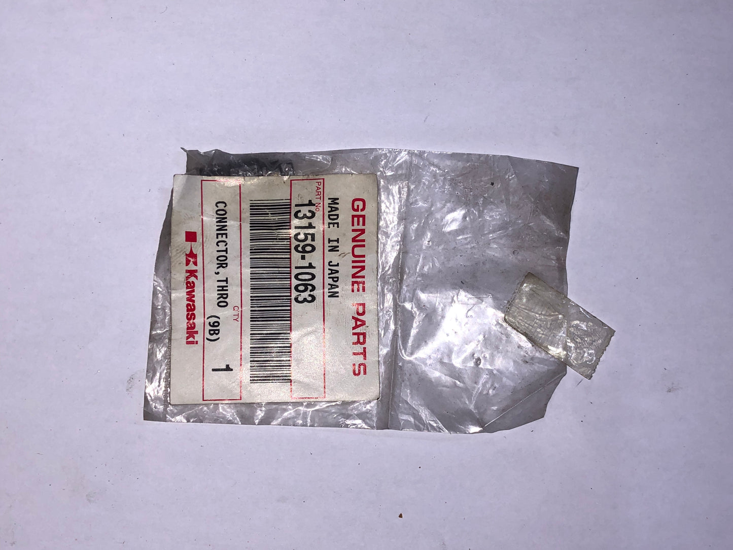 KAWASAKI - THROTTLE CA CONNCETOR - KX125, KX250, KX500 (13159-1063)