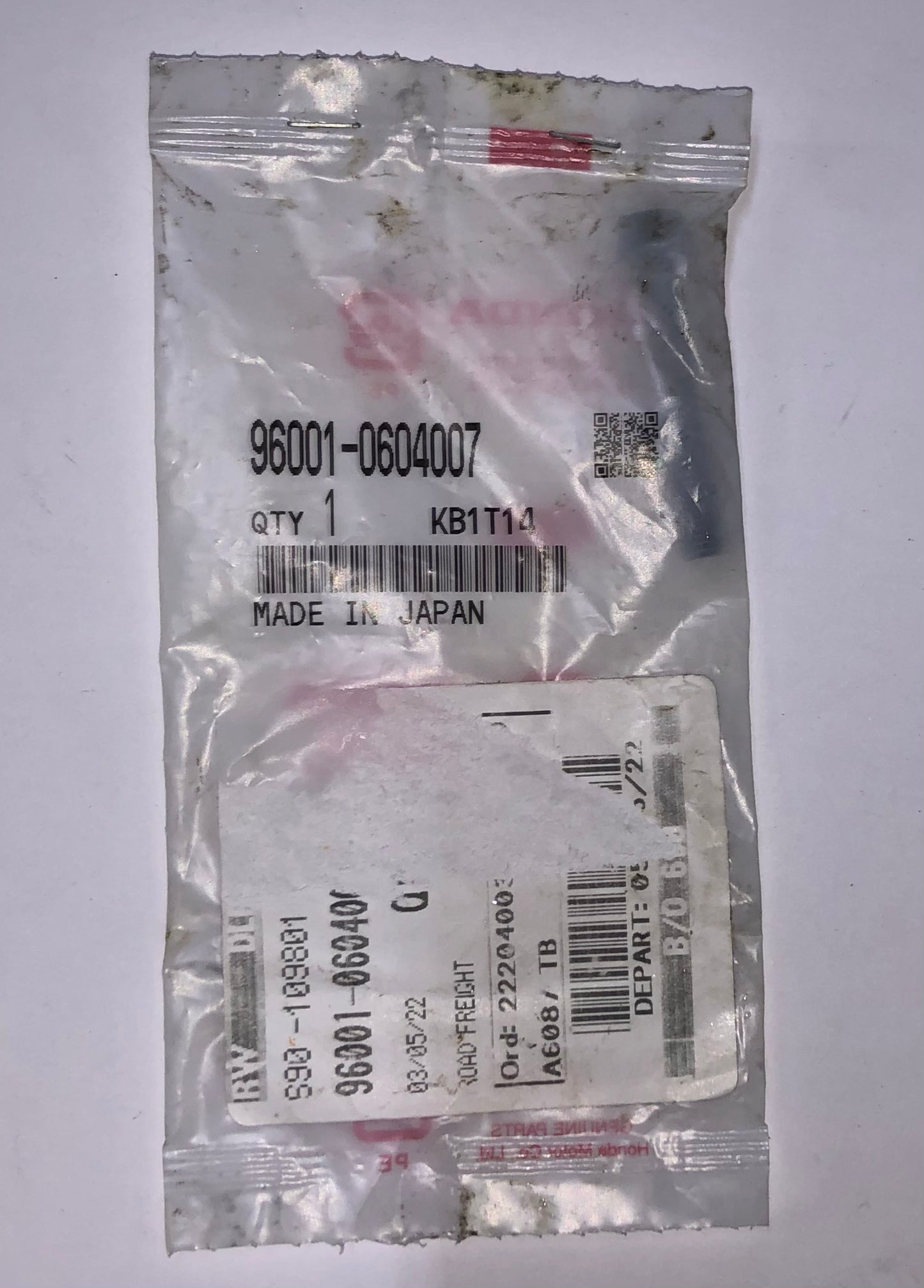 HONDA - FLANGE BOLT 6X740- CR125 1985-1994 & CCR250 1985-1991 & CR500 1985-1995