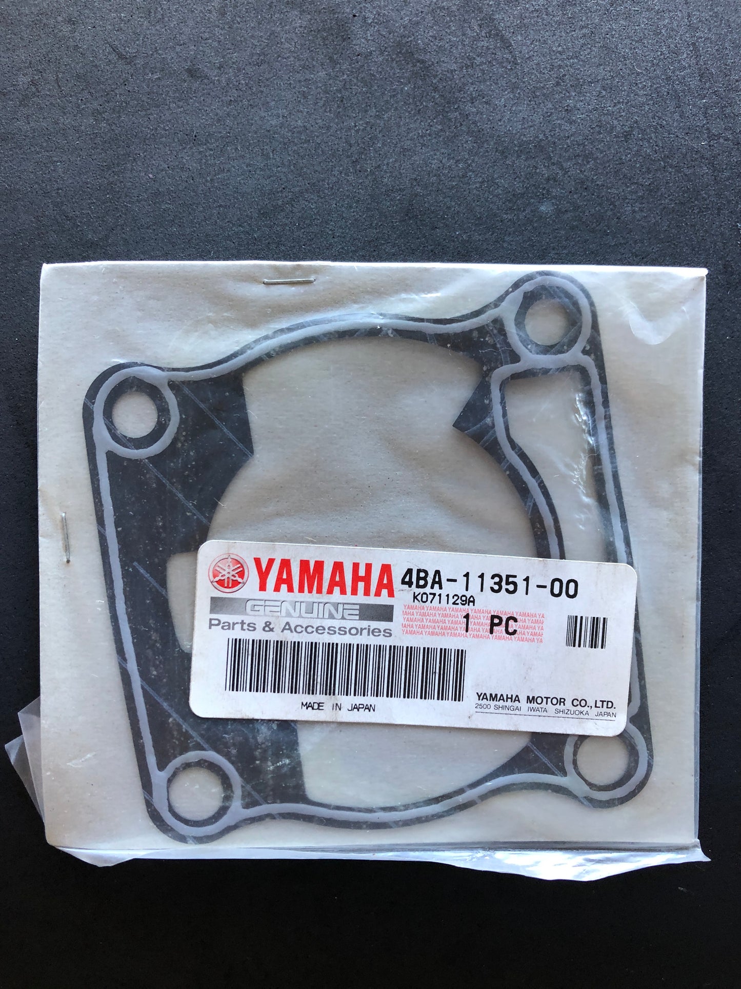 CYLINDER BASE GASKET - TZR50