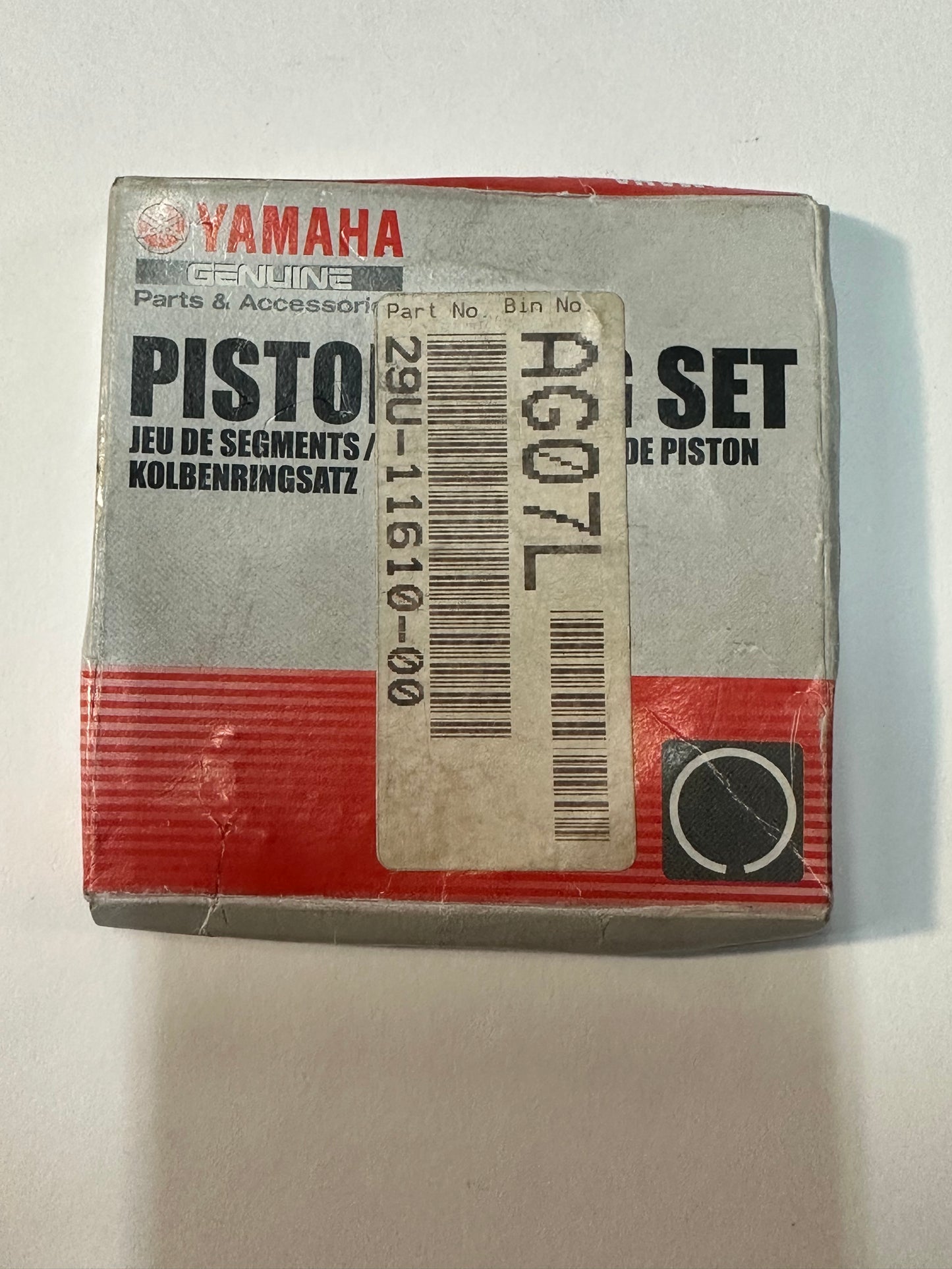 YAMAHA PISTON RING SET TTR225