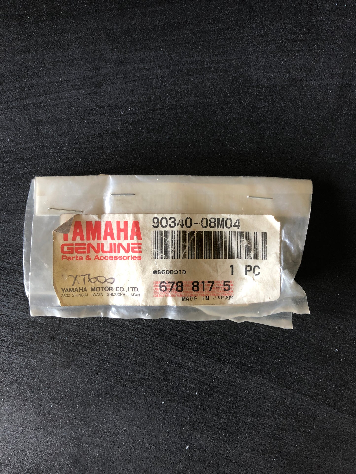 STRAIGHT SCREW PLUG - XT600