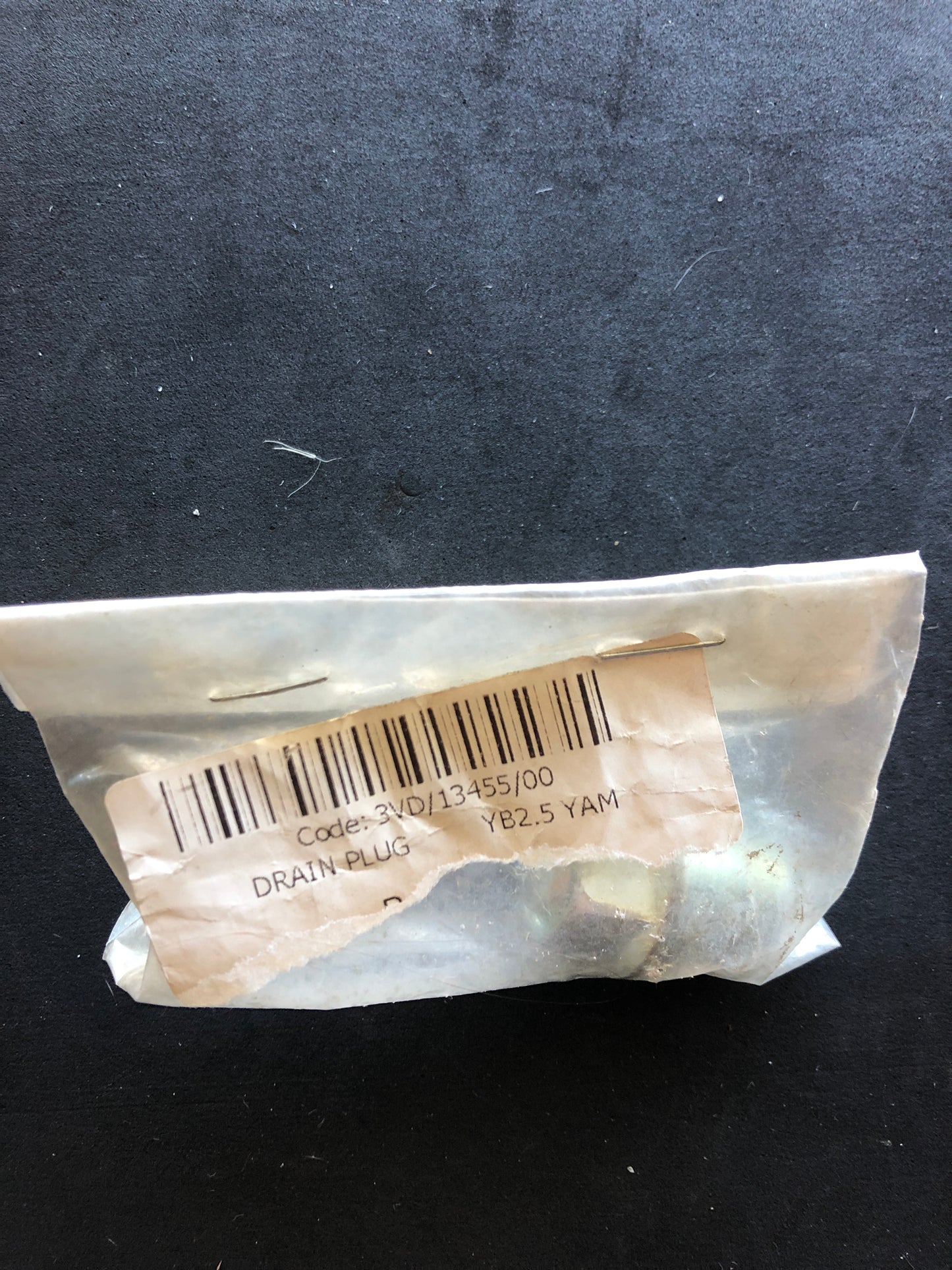 OIL DRAIN PLUG - XT350