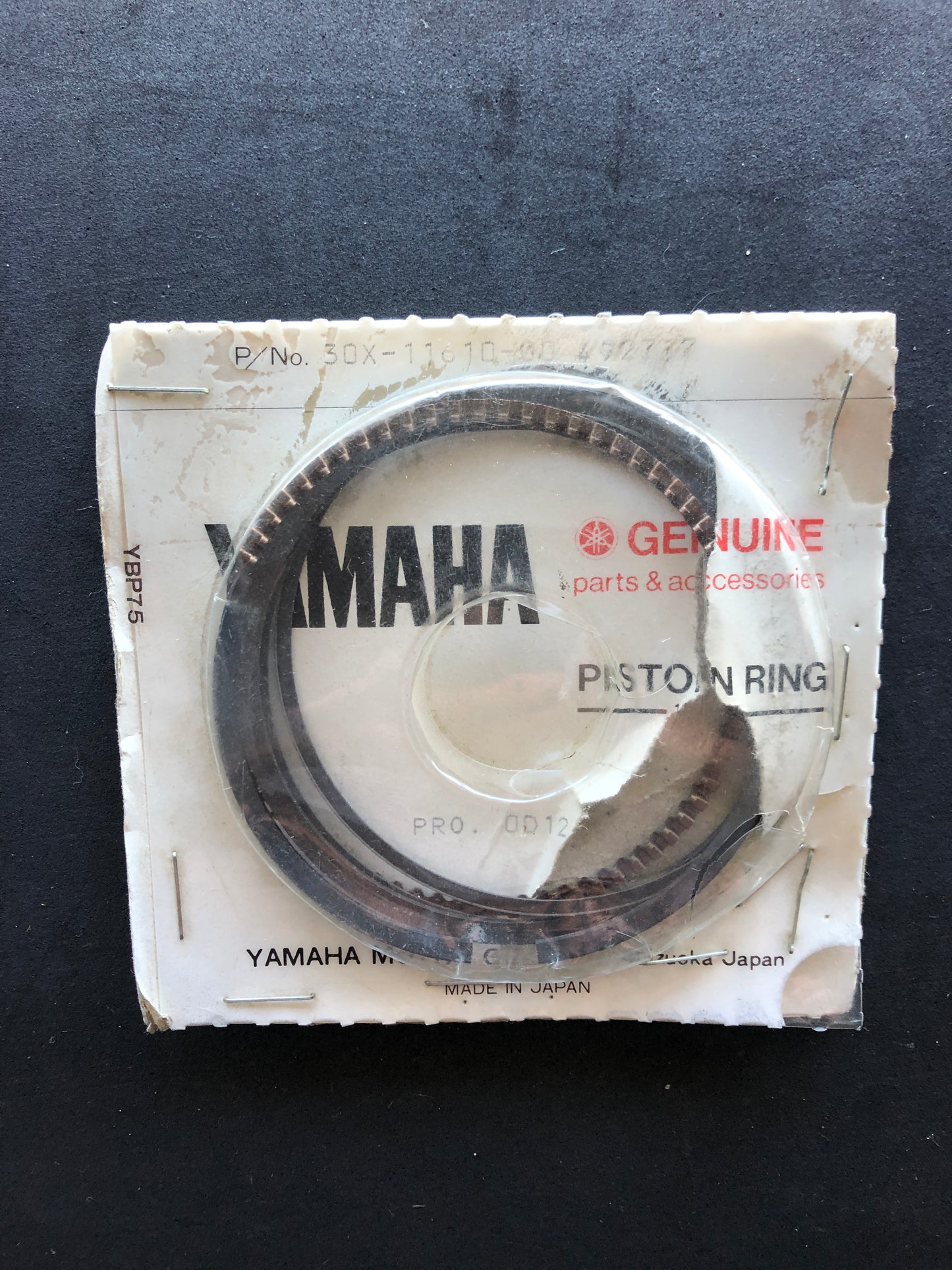 STD PISTON RING SET - XT250