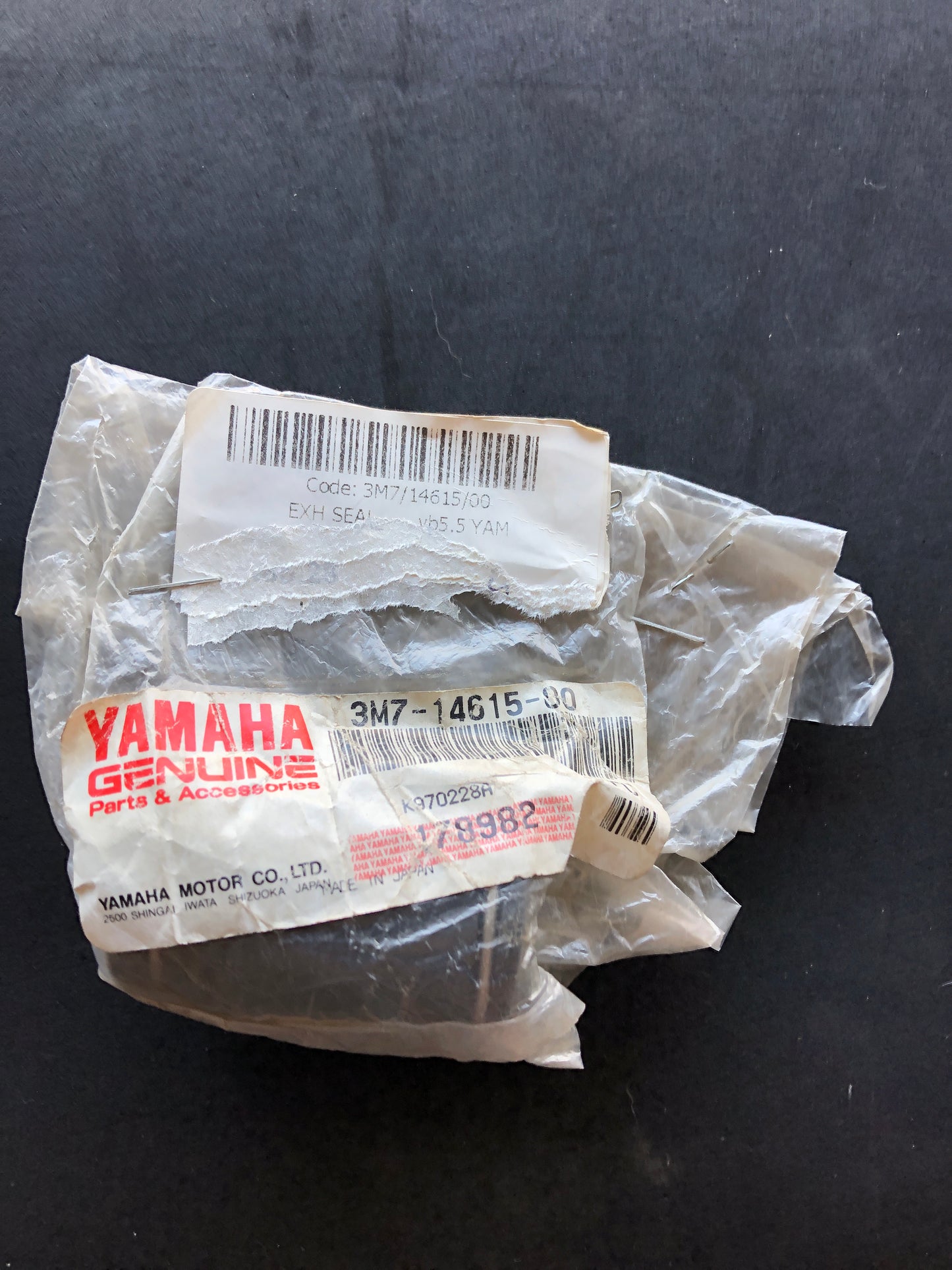 EXHAUST JOINER/SEAL - YZ125