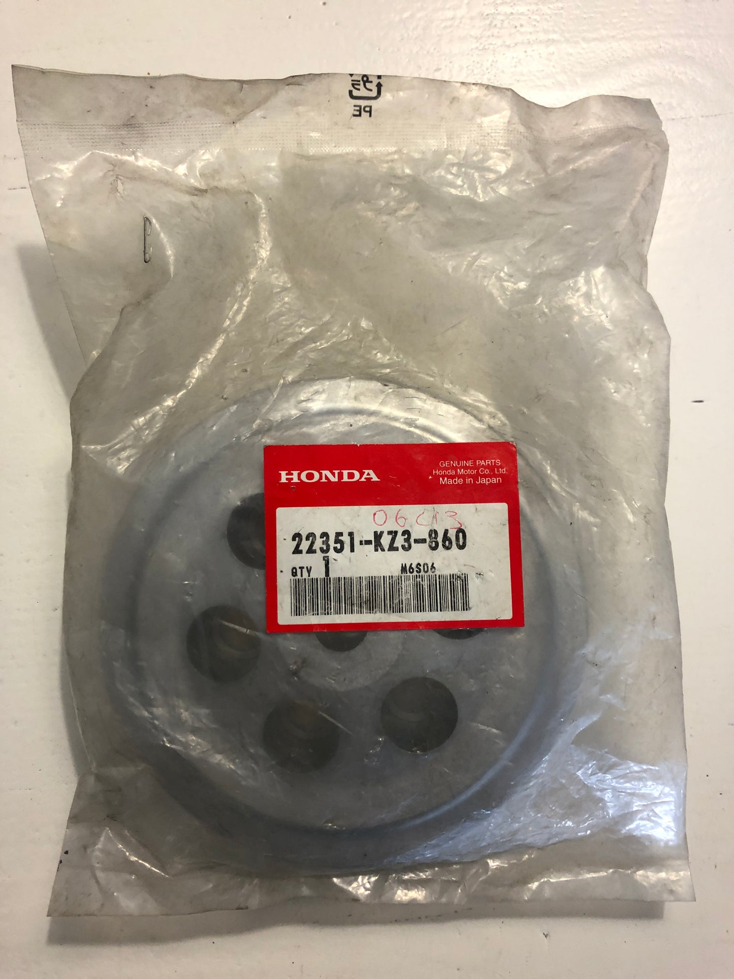 CLUTCH PRESSURE PLATE - CR250 (1996-2007)