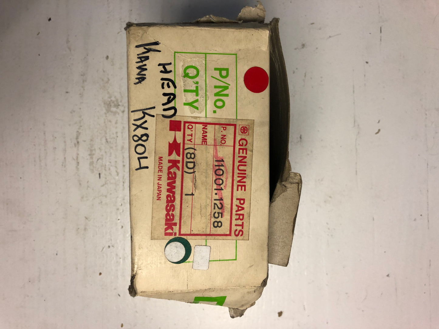 Cylinder Head - KX80 (1988)