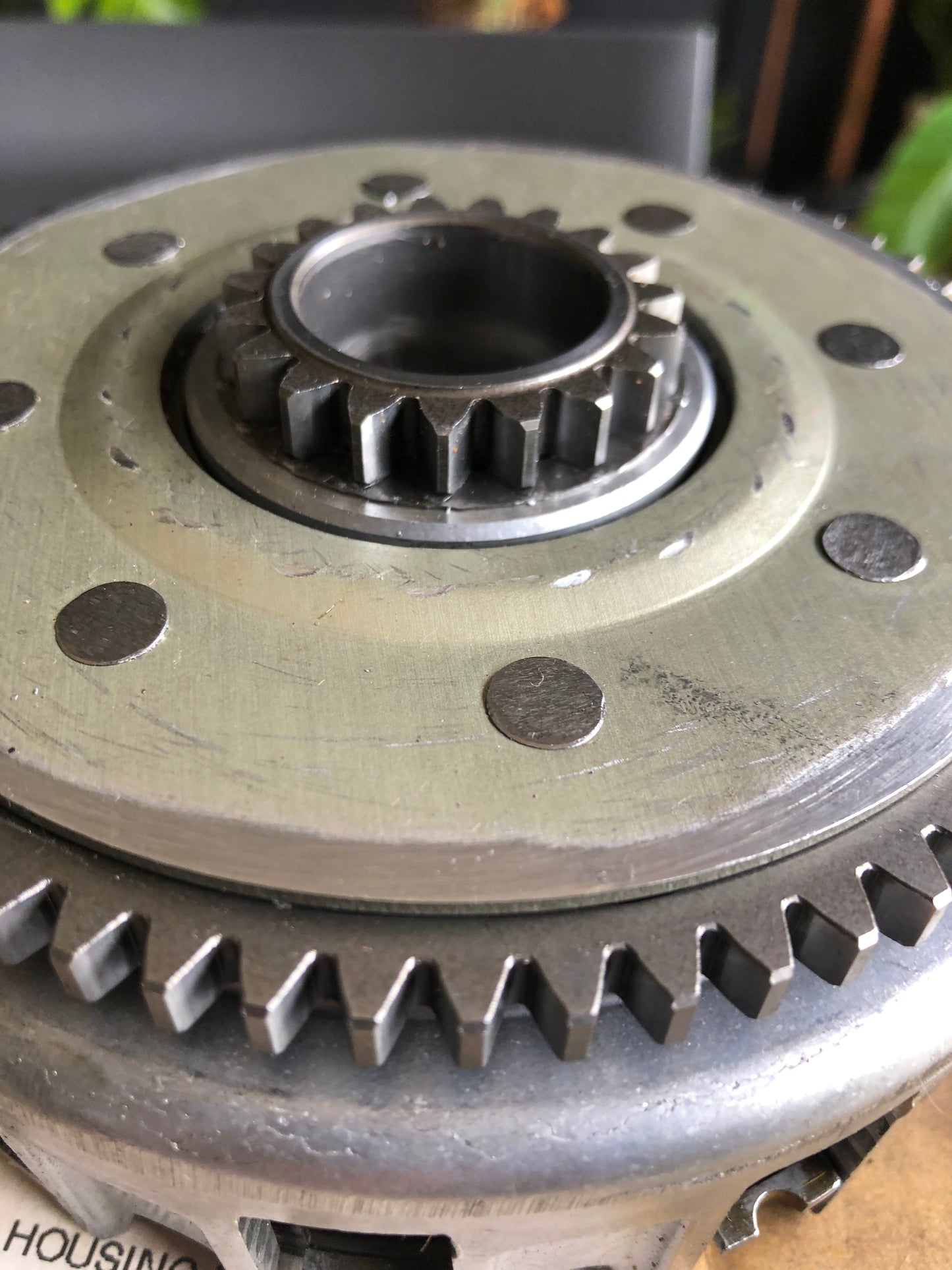 Clutch Housing - KX125 (1999-2002) (used/excellent condition)