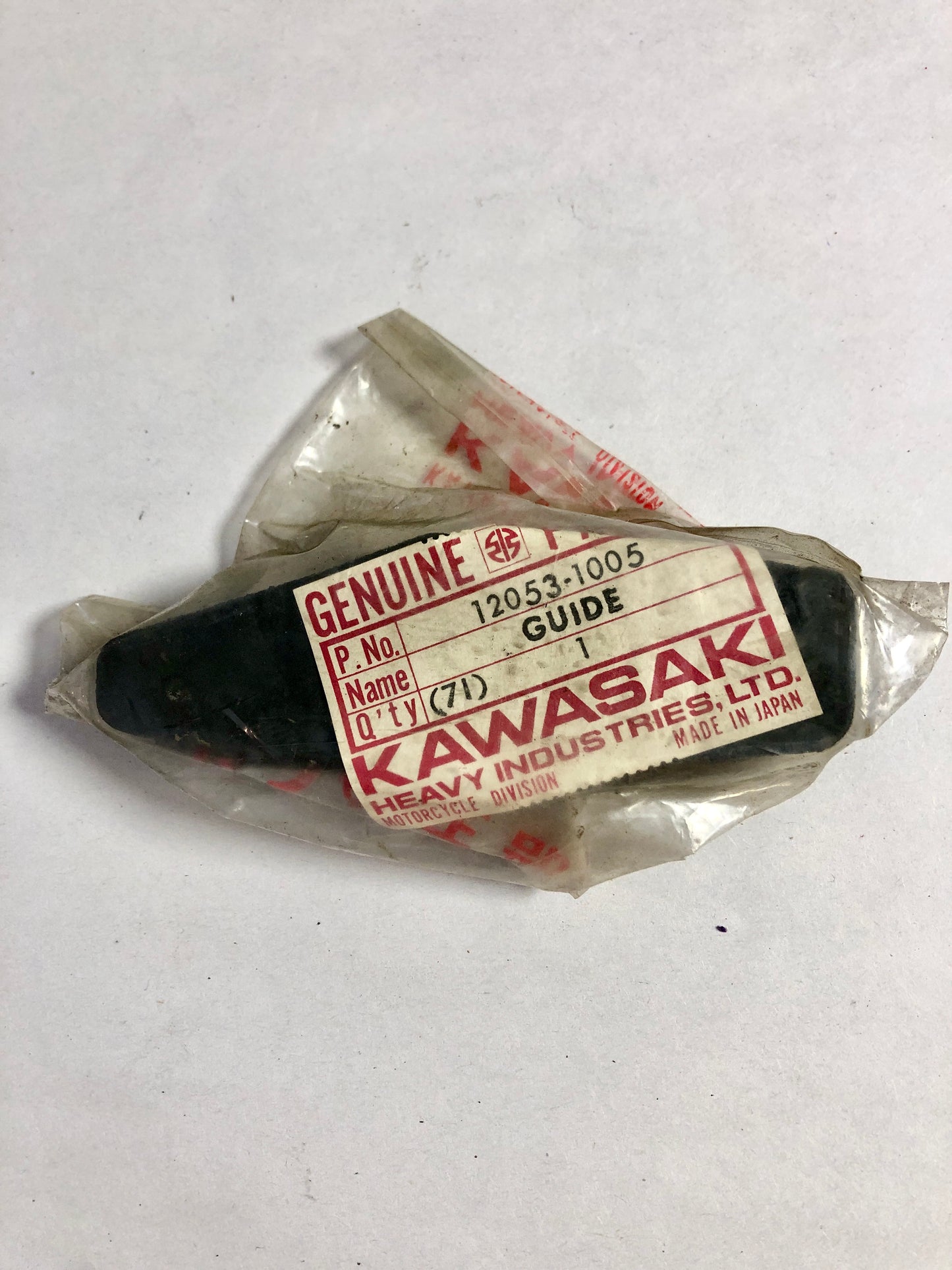 KAWASAKI-KZ440B1 -GUIDE,PRIMARY CHAIN