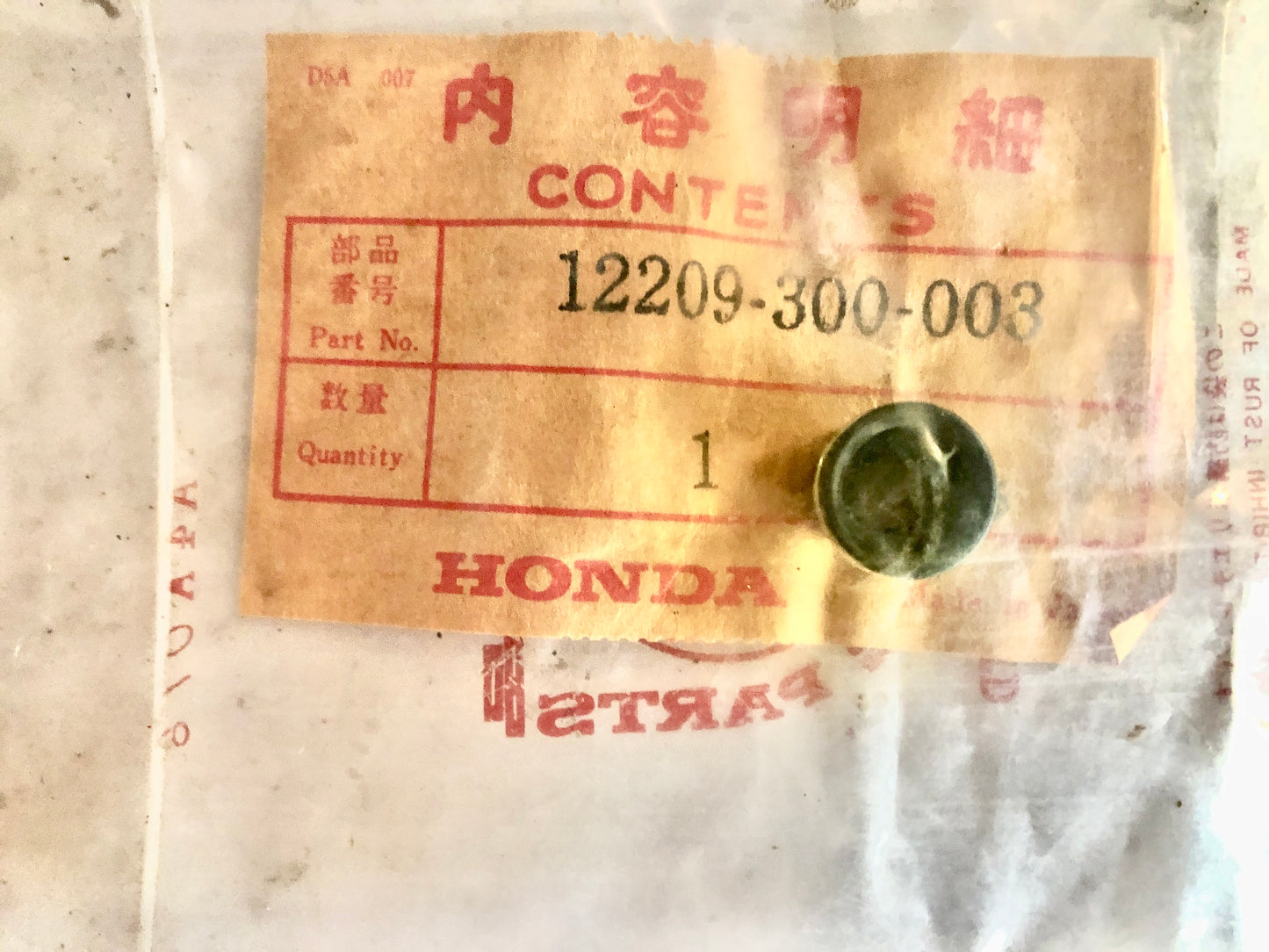 HONDA-CB400A-SEAL,VALVE STEM