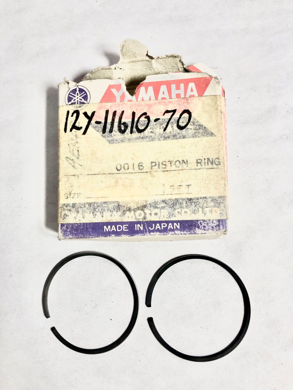 YAMAHA-DT50LC-PISTON RING SET (2ND O/S)