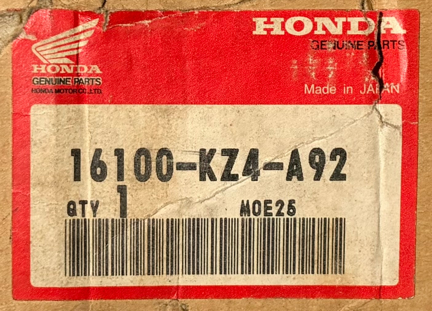 HONDA CARBURETOR ASSY CR125 2000