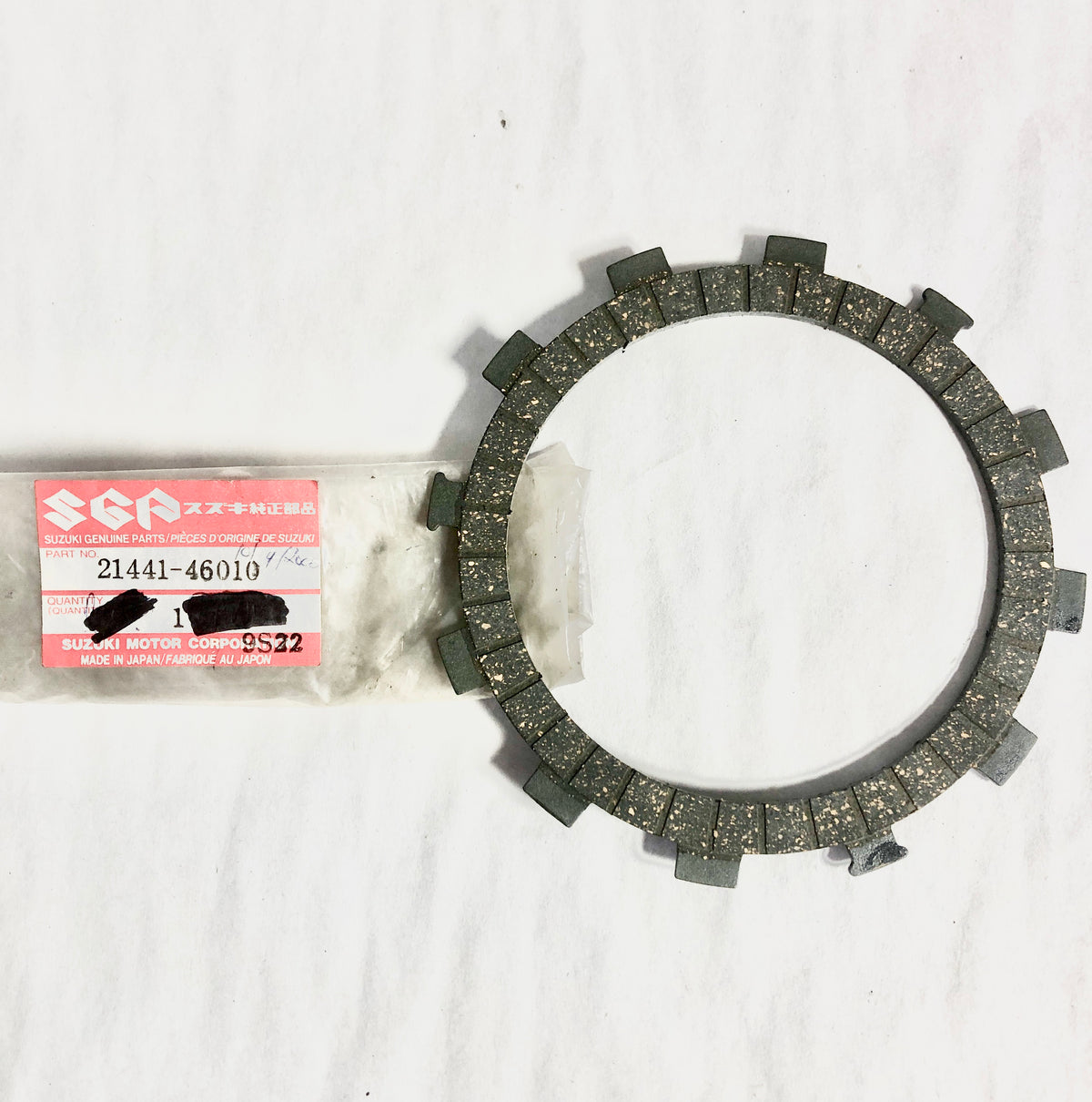 SUZUKI-PV50-PLATE,CLUTCH DRIVE (NAS)