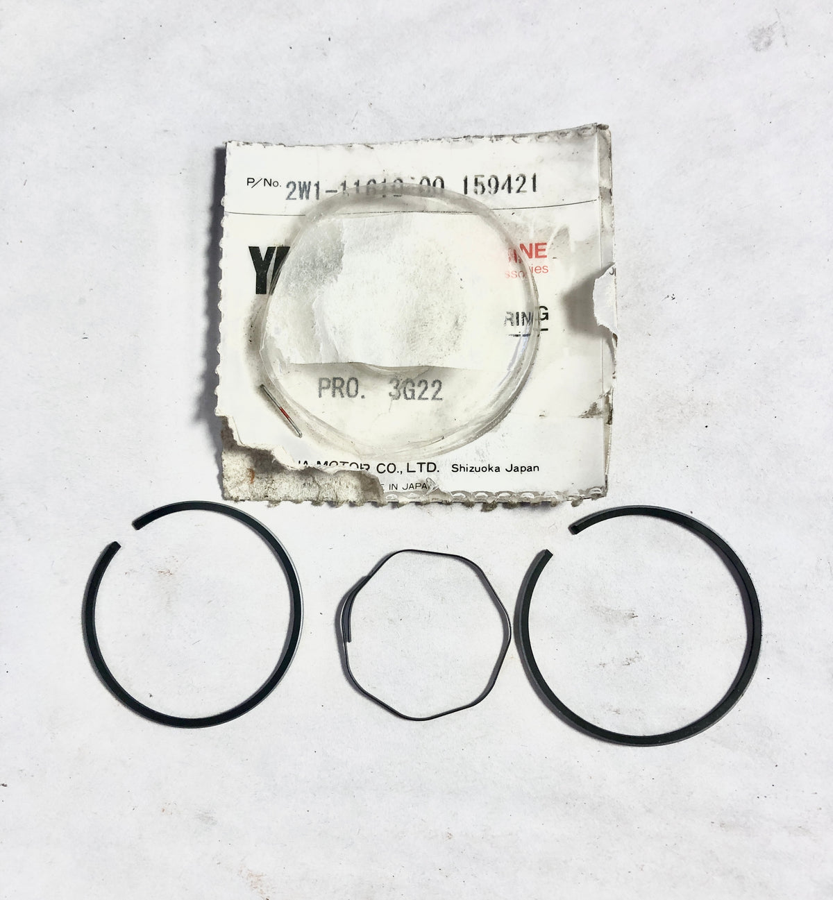 YAMAHA-YSR50-PISTON RING SET (STD)