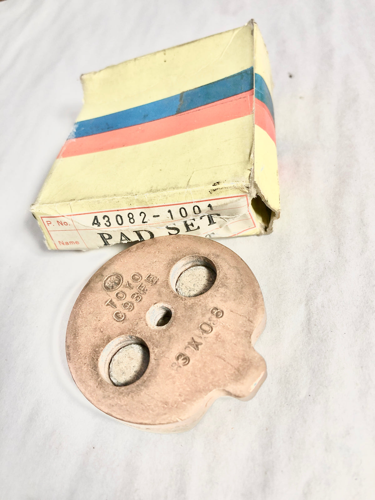 KAWASAKI-KZ1000G1-PAD SET (MCA)