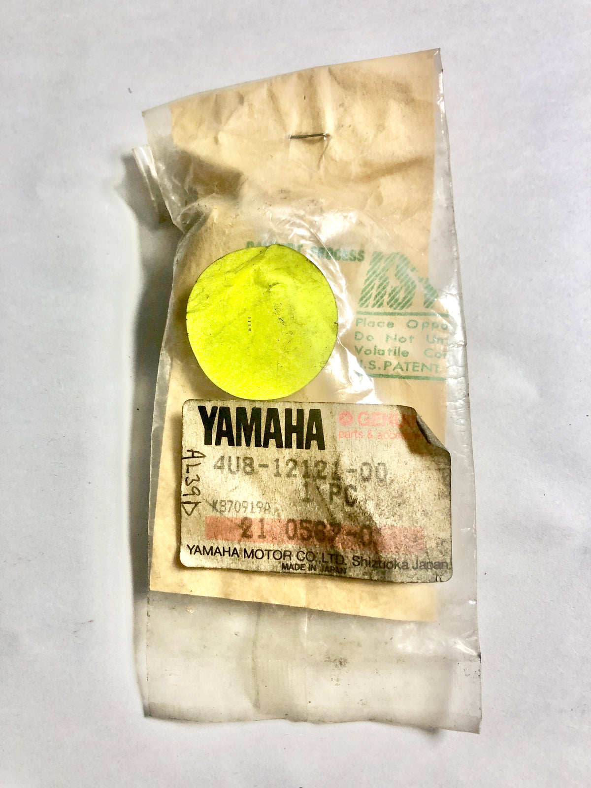 YAMAHA-XJ550-VALVE, EXHAUST