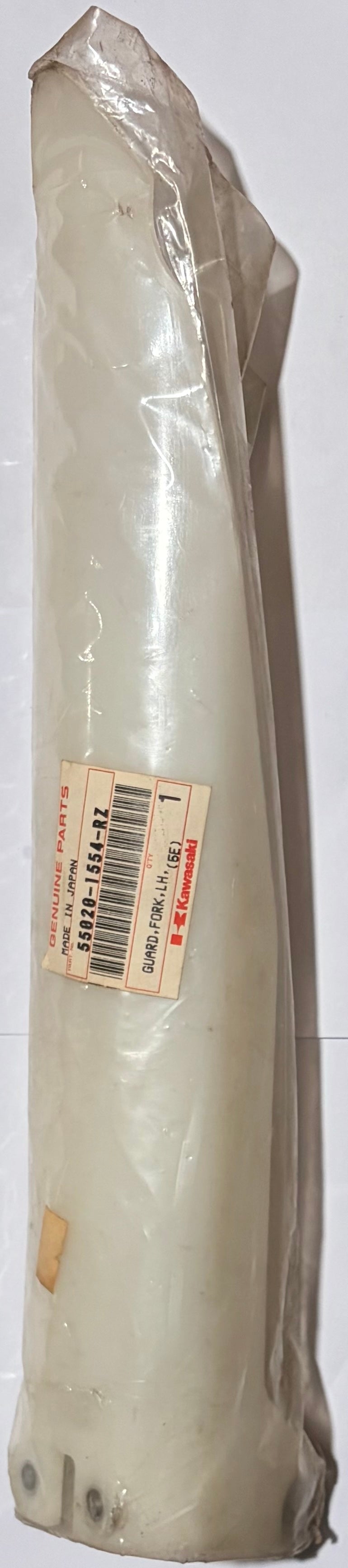 KAWASAKI GUARD FORK LH WHITE KX125 94-97