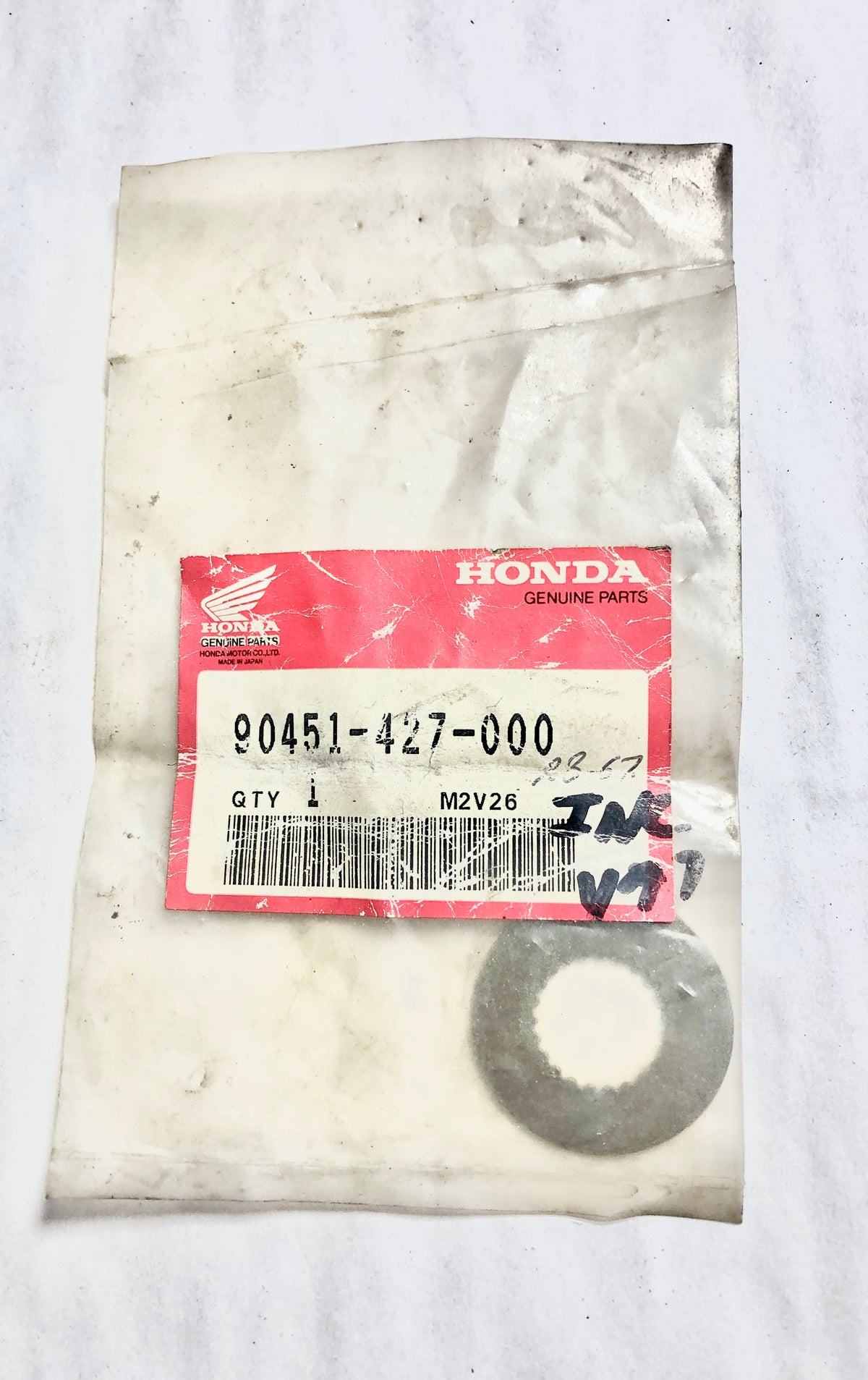 HONDA-XL185-WASHER,SPLINE 18