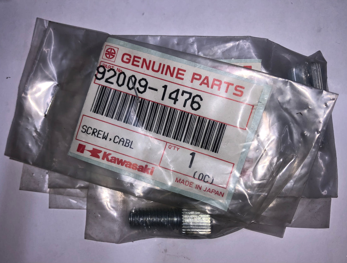 CABLE ADJUST SCREW - KX100 1998-2003